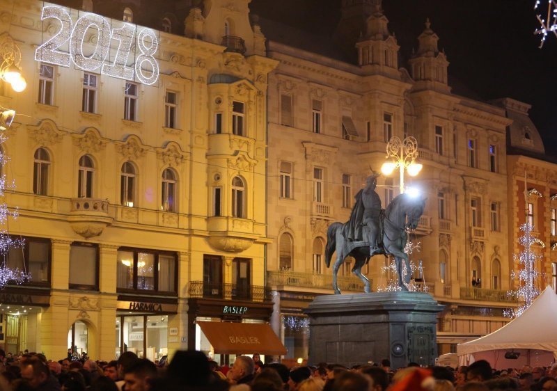 Doček Nove godine u Zagrebu