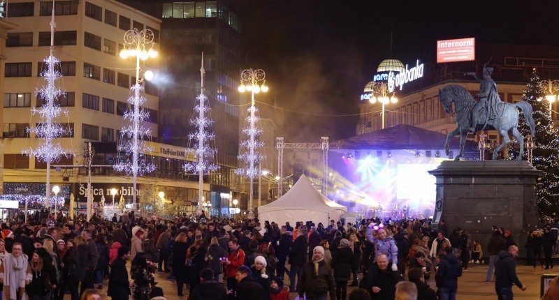 Doček Nove godine u Zagrebu