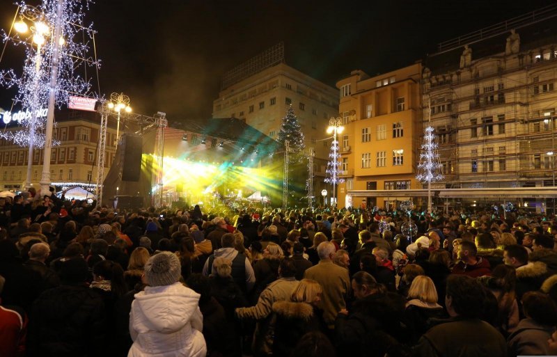 Doček Nove godine u Zagrebu