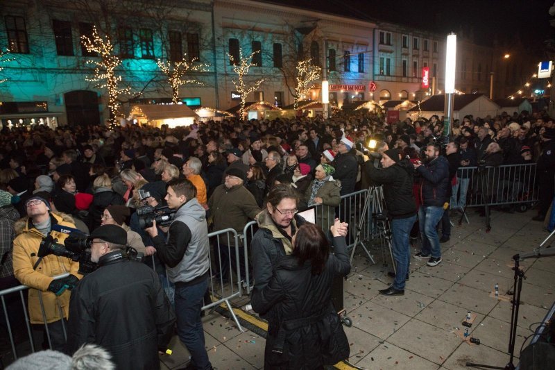 Doček Nove godine u Osijeku