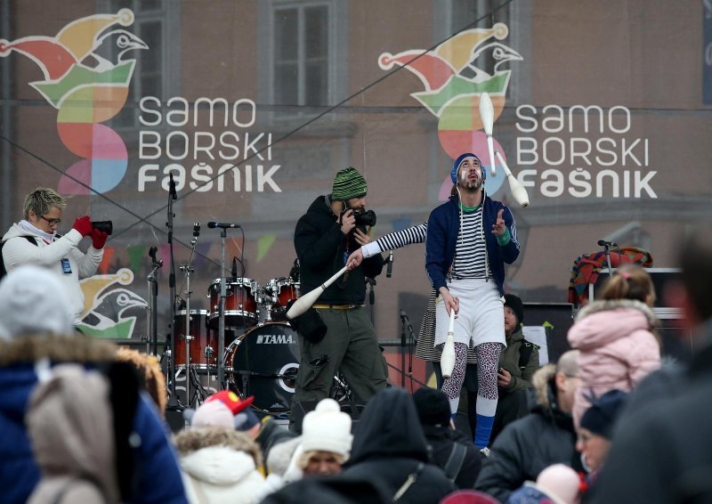 192. Samoborski fašnik na Trgu kralja Tomislava