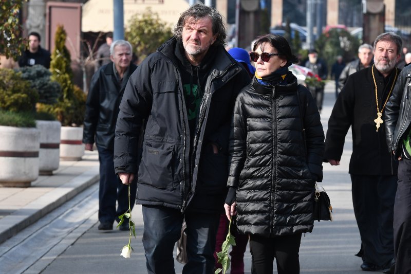 Emir Kusturica sa suprugom Majom