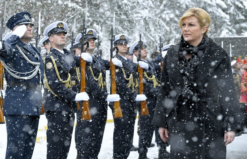 Kolinda Grabar Kitarović na 24. obljetnici Počasno zaštitne bojne