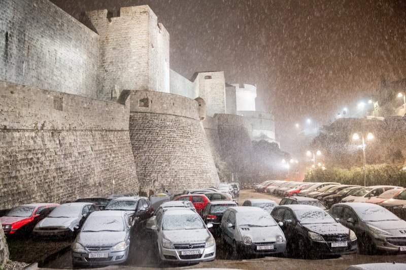 Snijeg u Dubrovniku