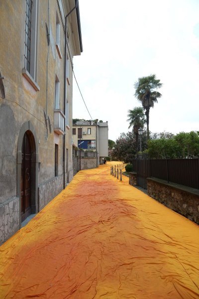 The Floating Piers, Iseo, Italija, 2016.