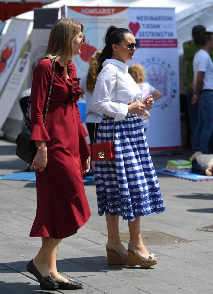 Proljetna moda na zagrebačkoj špici