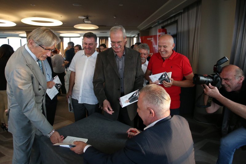 Tomislav Horvatinčić, Andrija Hebrang i Ivo Sanader