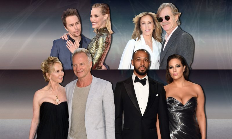 Sam Rockwell i Leslie Bibb, Felicity Huffman i William H. Macy, Trudie Styler i Sting, Justin Ervin i Ashley Graham