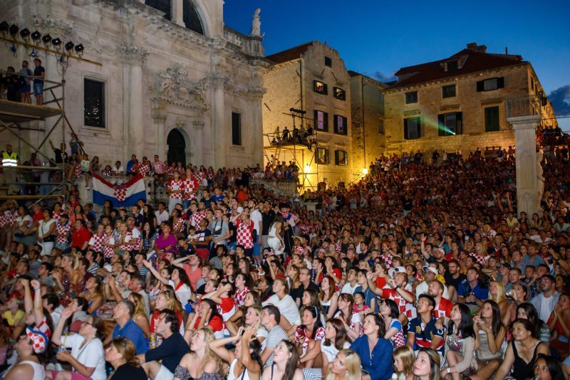 Navijači u Dubrovniku