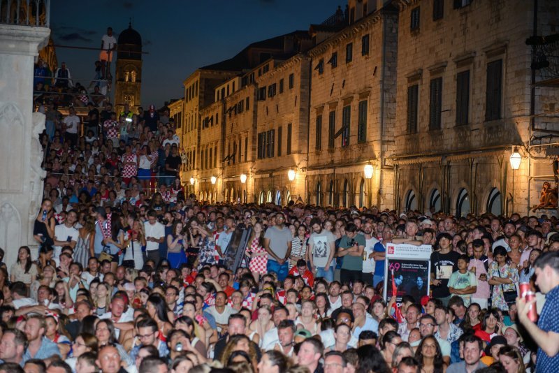 Navijači u Dubrovniku