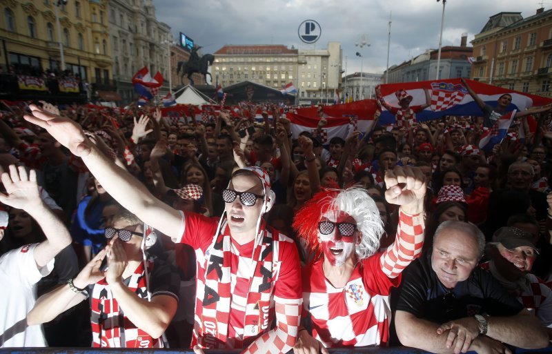 Navijači u Zagrebu