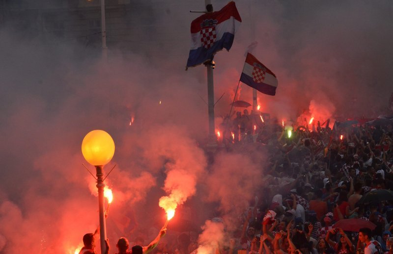 Vatreni na Trgu bana Jelačića