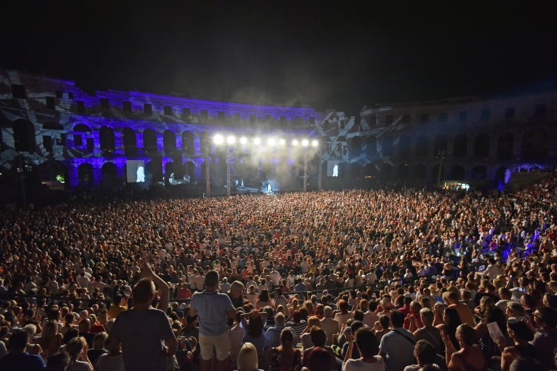 Zdravko Čolić u Areni Pula 18.08.2018.