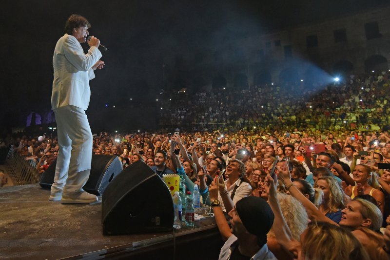 Zdravko Čolić u Areni Pula 18.08.2018.