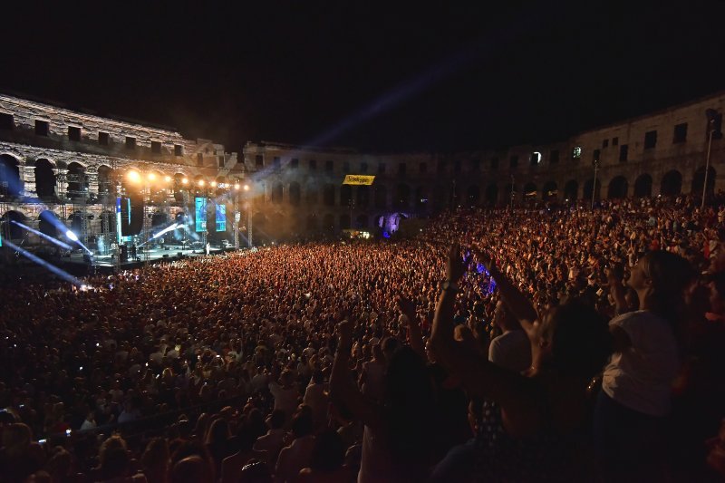 Zdravko Čolić u Areni Pula 18.08.2018.