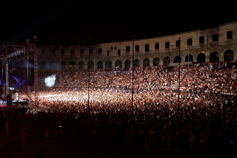 Zdravko Čolić u Areni Pula 18.08.2018.