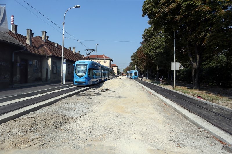 Radovi na rekonstrukciji prometnice i tramvajske pruge na Zapadnom kolodvoru