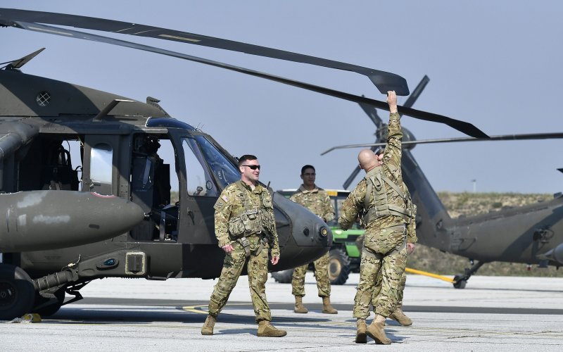 Predstavljanje višenamjenskog helikoptera Black Hawk