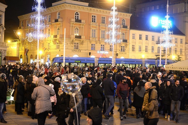 Gužve na ovogodišnjem zagrebačkom Adventu