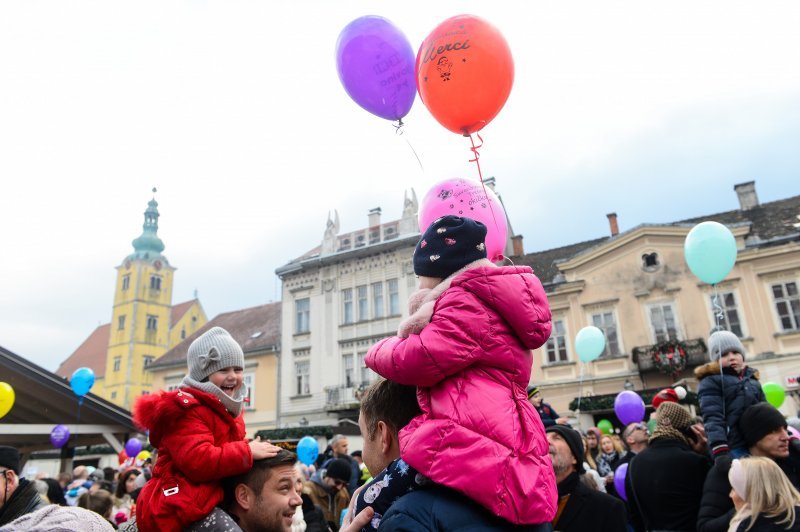 Samoborci dočekali Novu godinu u podne