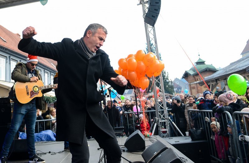 Giuliano zabavljao Samoborce na dočeku Nove godine u podne