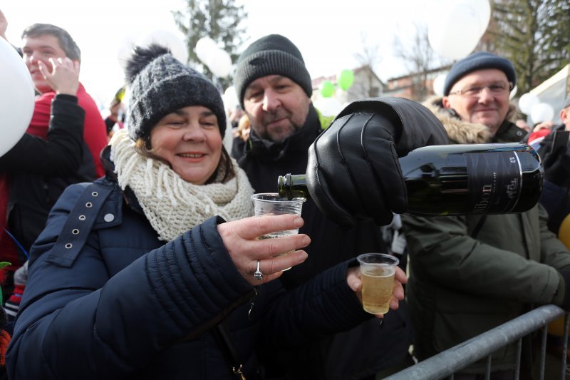 Tradicionalni doček Nove godine u Fužinama u podne