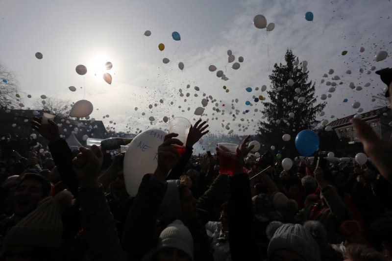 Tradicionalni doček Nove godine u Fužinama u podne