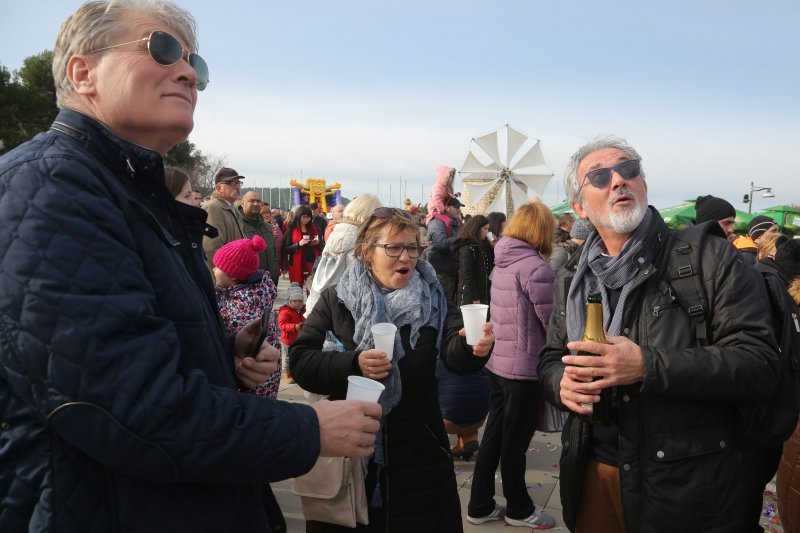 Medulinci dočekali Novu godinu u podne