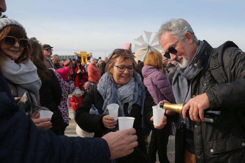 Medulinci dočekali Novu godinu u podne