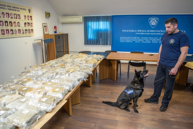 Policija zaplijenila 61 kilogram marihuane