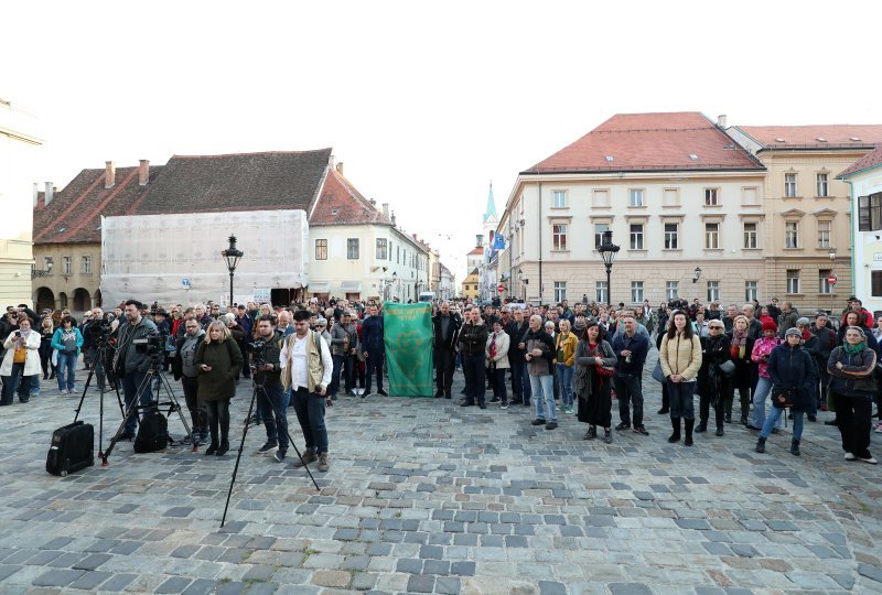 Prosvjed zbog sječe šuma