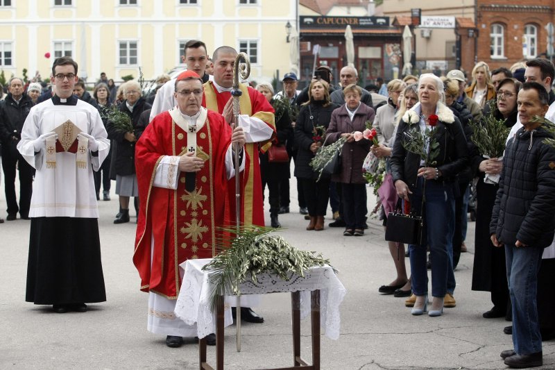 Cvjetnica u zagrebačkoj katedrali