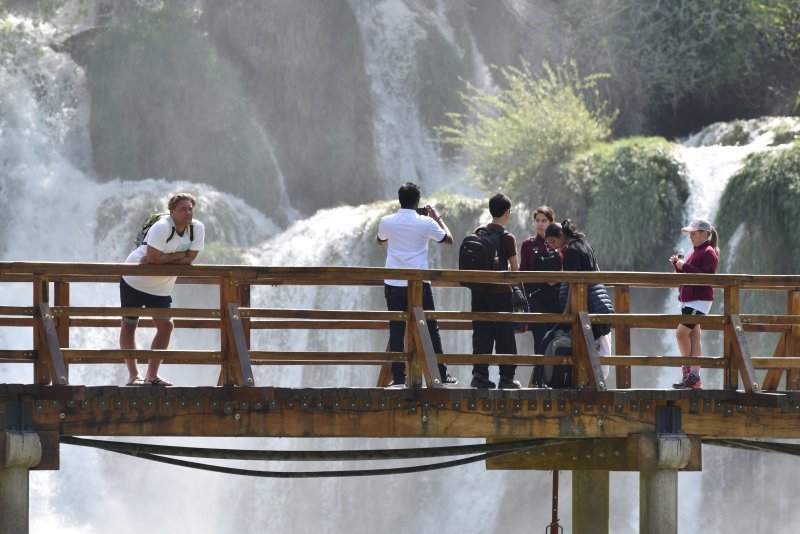 Lijep i sunčan dan turisti iskoristili u Nacionalnom parku Krka