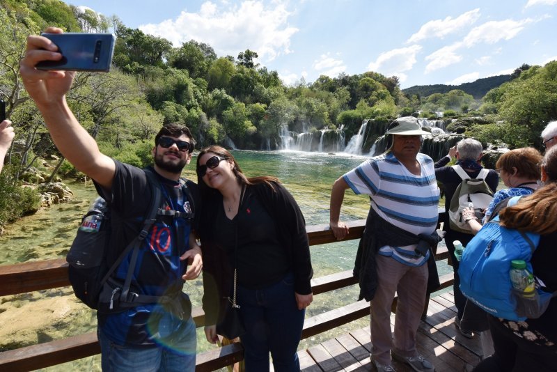 Lijep i sunčan dan turisti iskoristili u Nacionalnom parku Krka