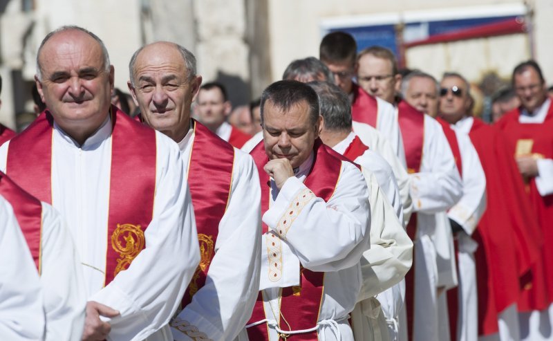 Predsjednica Kolinda Grabar Kitarović u procesiji sv. Dujma u Splitu