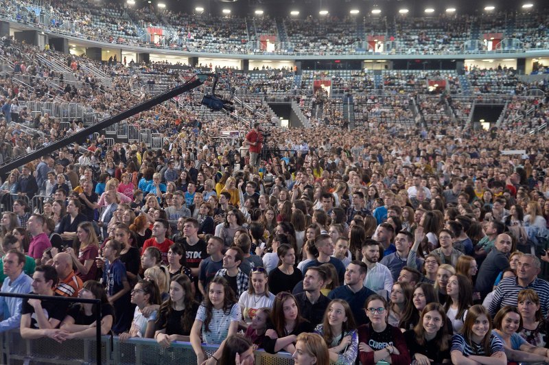 Veliki koncert moderne vjerske glazbe pred punom Arenom