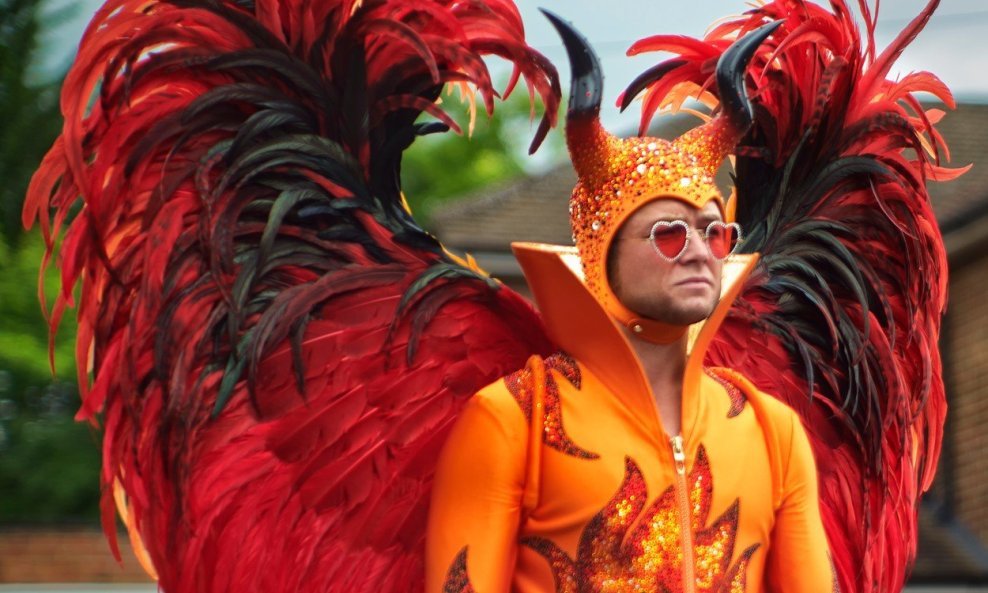 Taron Eagleton kao Elton John u filmu 'Rocketman'