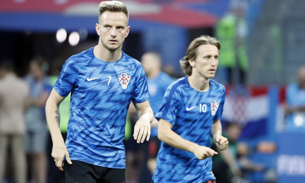 Luka Modrić i Ivan Rakitić