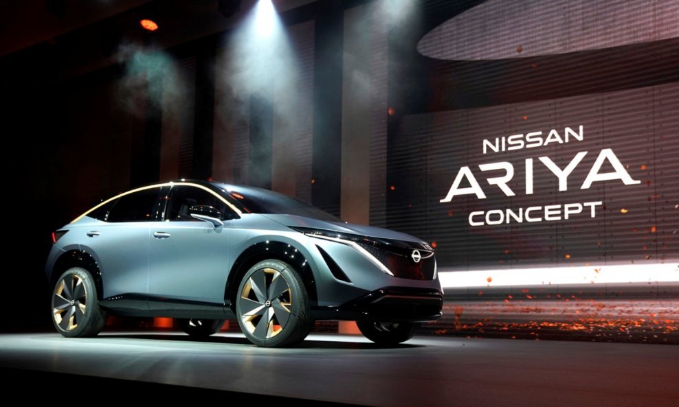 Nissan je na autosalonu Tokyo Motor Shown predstavio Ariya Concept, električni crossover s dva motora