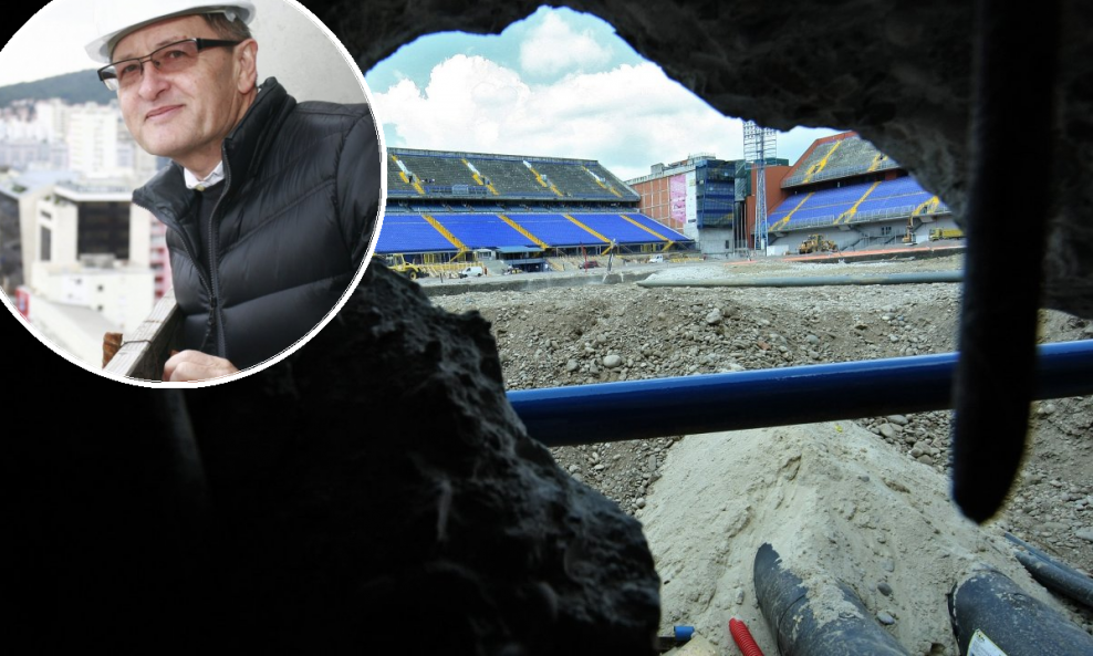 Arhitekt Otto Barić, stadion Maksimir