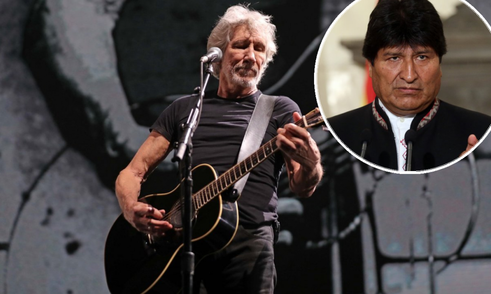 Roger Waters, Evo Morales