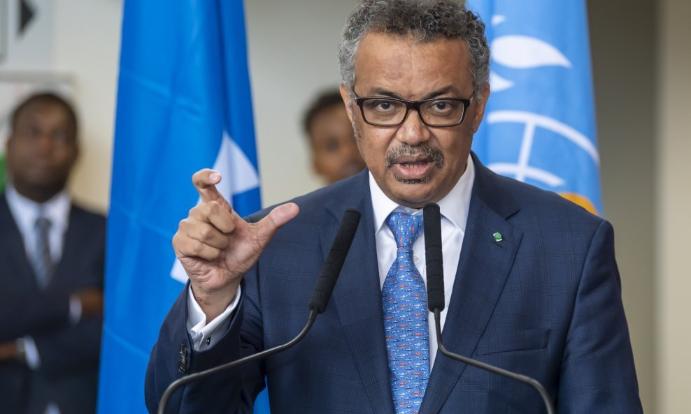 Glavni direktor Svjetske zdravstvene organizacije (WHO) Tedros Adhanom Ghebreyesus