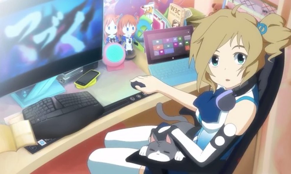 Inori Aizawa Interet Explorer Microsoft