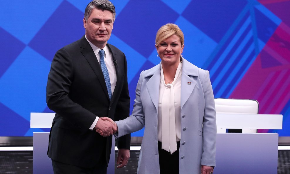 Zoran Milanović i Kolinda Grabar Kitarović