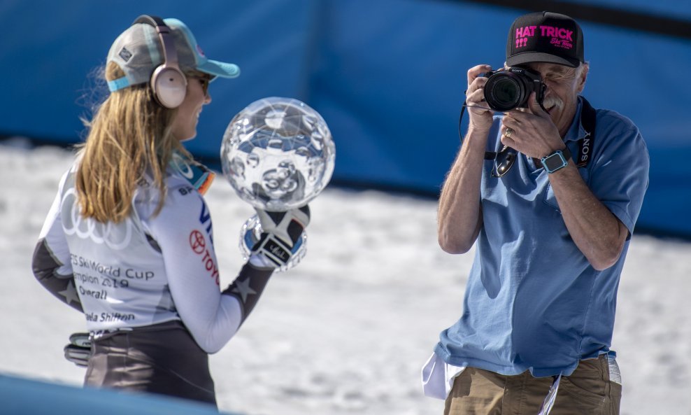 Mikaela Shiffrin i njezin otac Jeff Shiffrin