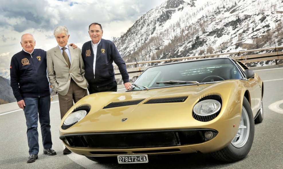 Lamborghini Miura - Paolo Stanzani, Marcello Gandini i Gian Paolo Dallara