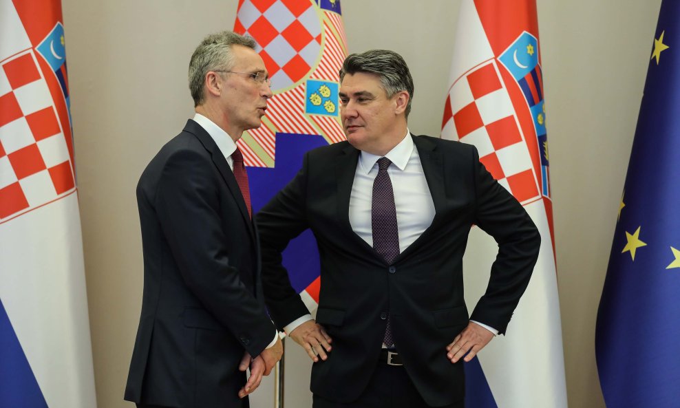 Jens Stoltenberg i Zoran Milanović