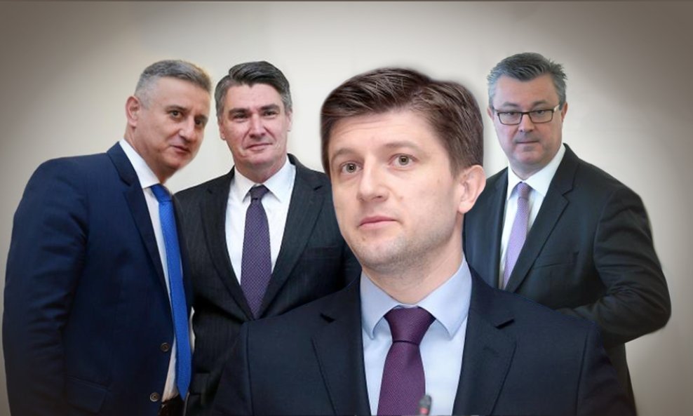 Zdravko Marić, Tihomir Orešković, Zoran Milanović, Tomislav Karamarko