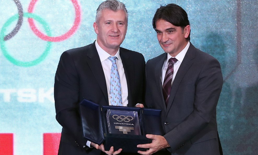 Davor Šuker i Zlatko Dalić