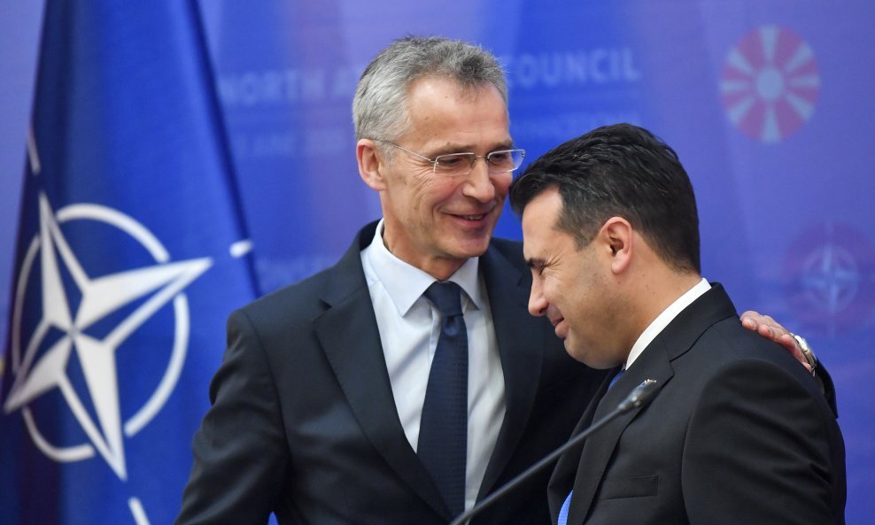 Jens Stoltenberg i Zoran Zaev